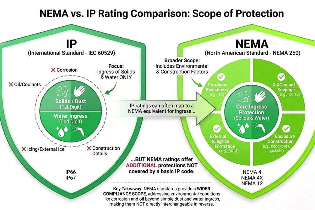 Verifying Ingress Protection Ratings in Industrial Connectors: A Practical Guide to NEMA and IP