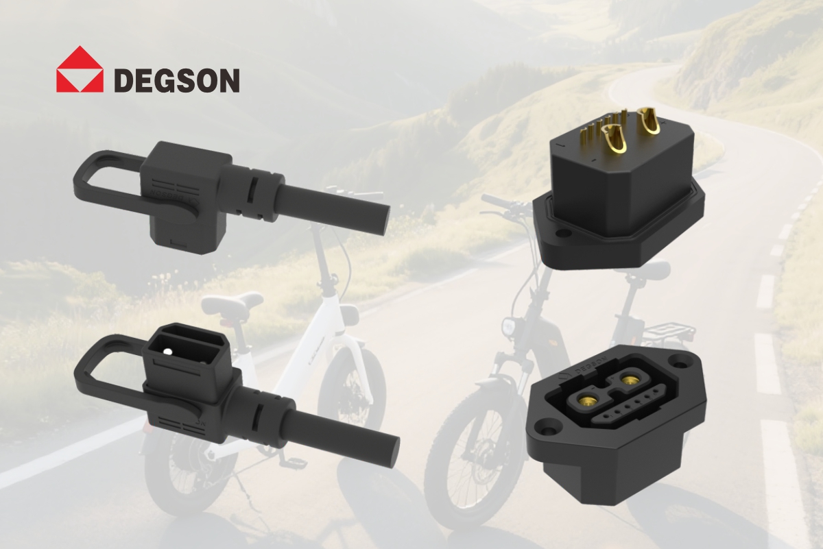 DEGSON EBBR 40A Rectangular Power Connector – Empowering E-Bikes and Electric Motorcycles