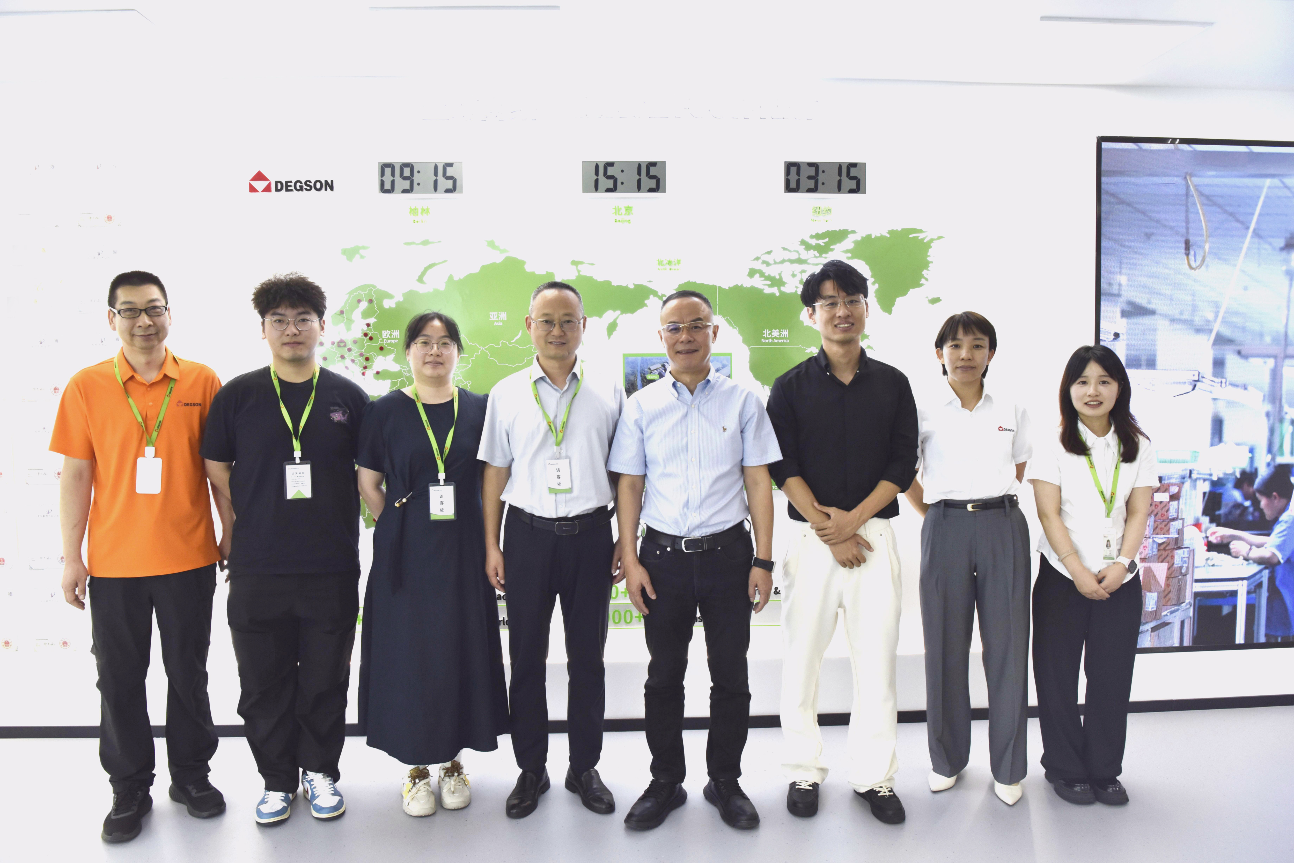 Building Stronger University-Industry Connections | Anhui University Visits DEGSON